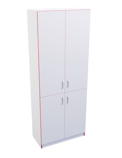 Шкаф закрытый 4-х дверный